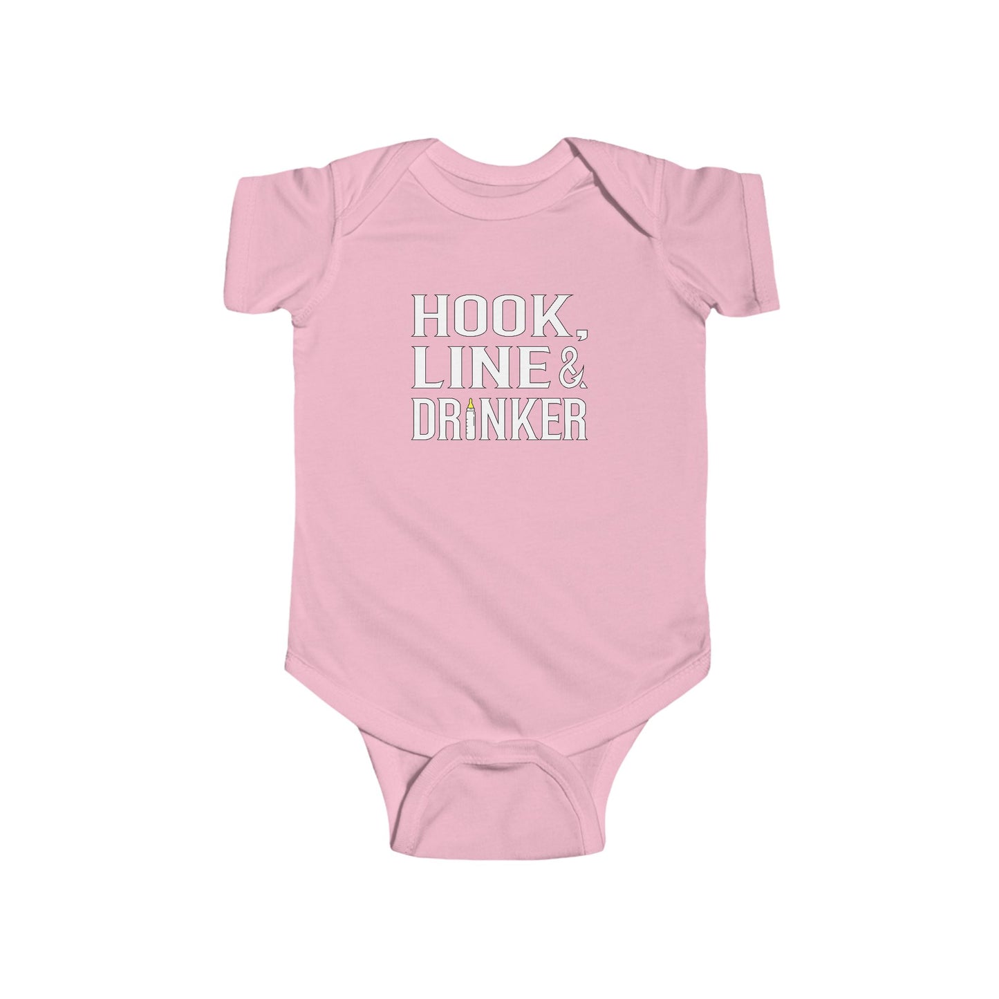 Infant Girls "Bottle Drinker" Onesie