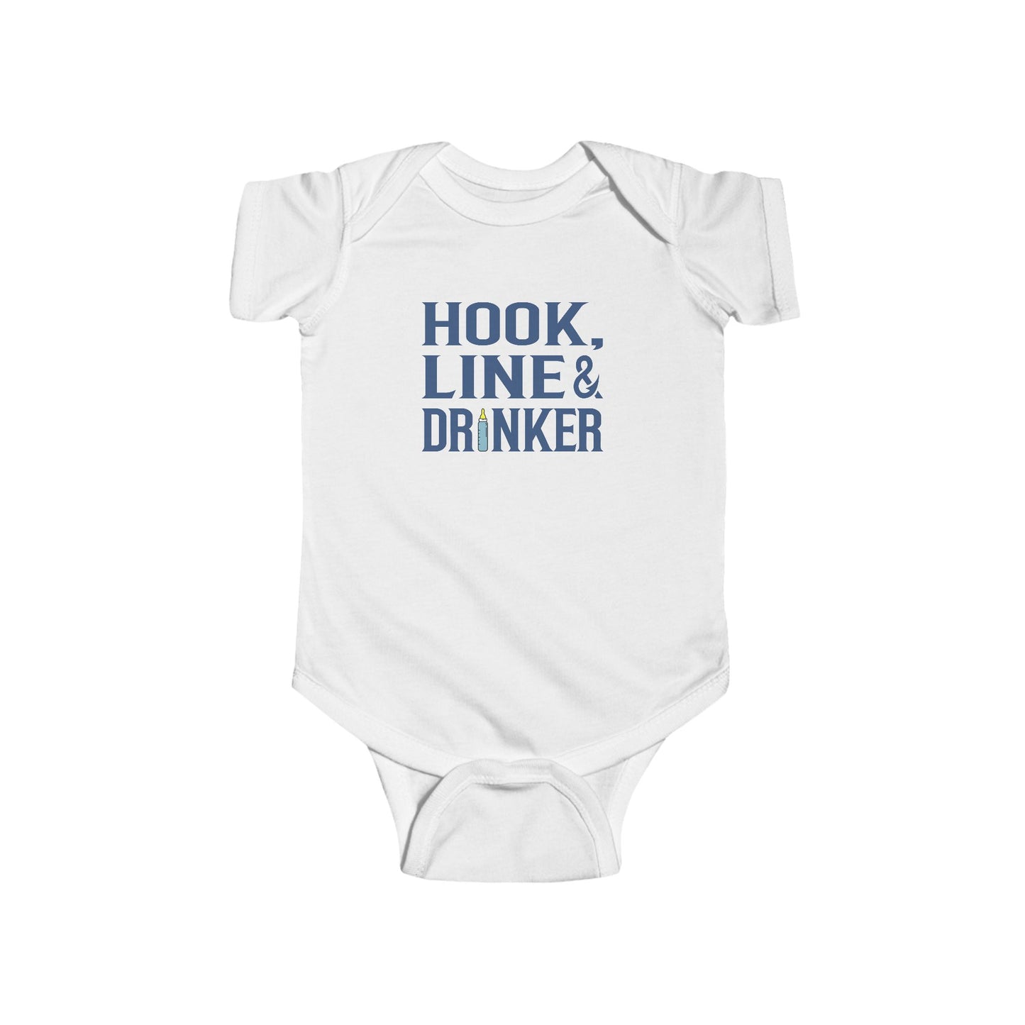 Infant Boys "Bottle Drinker" Onesie